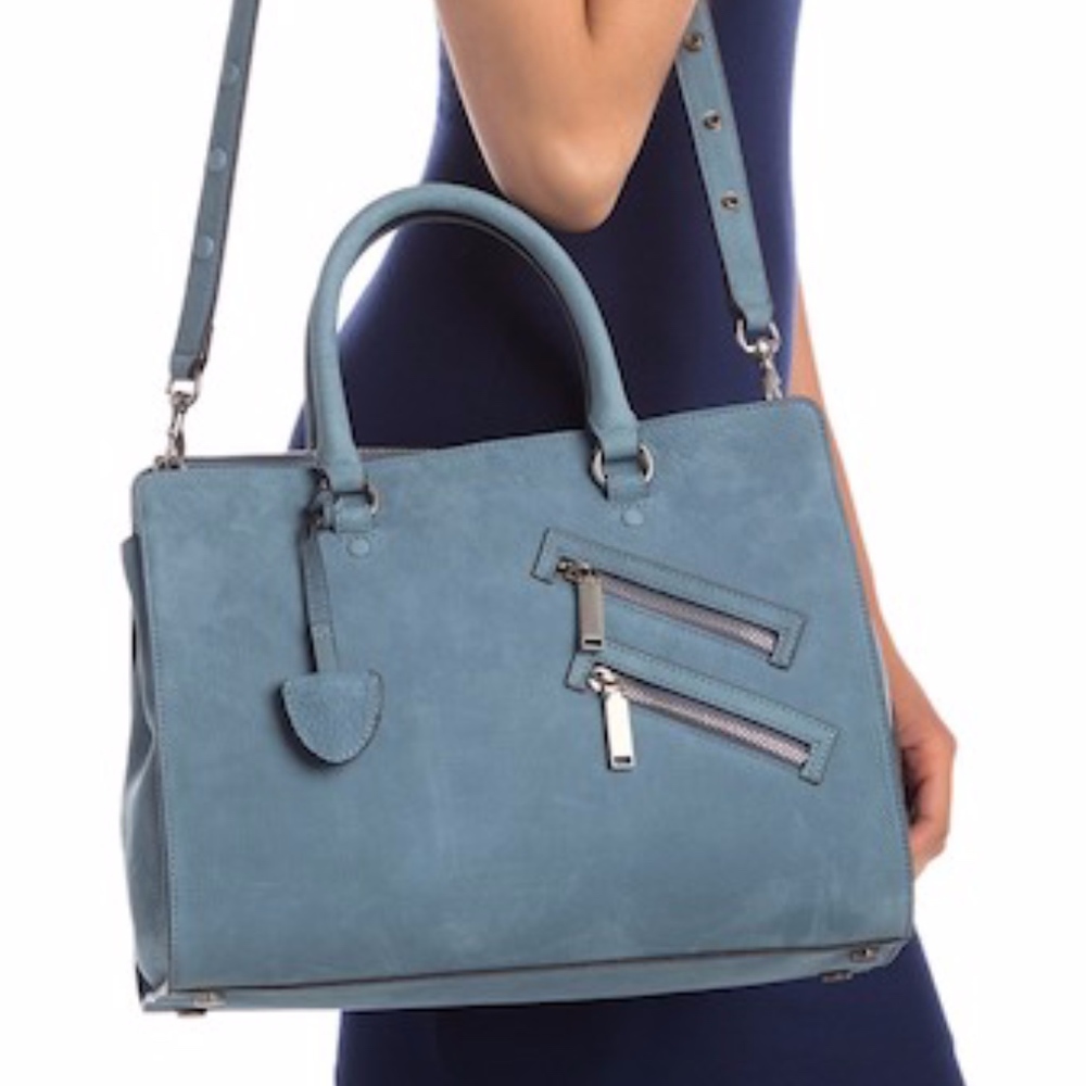 Rebecca Minkoff Large Jamie Leather Satchel - Picture 5 of 8